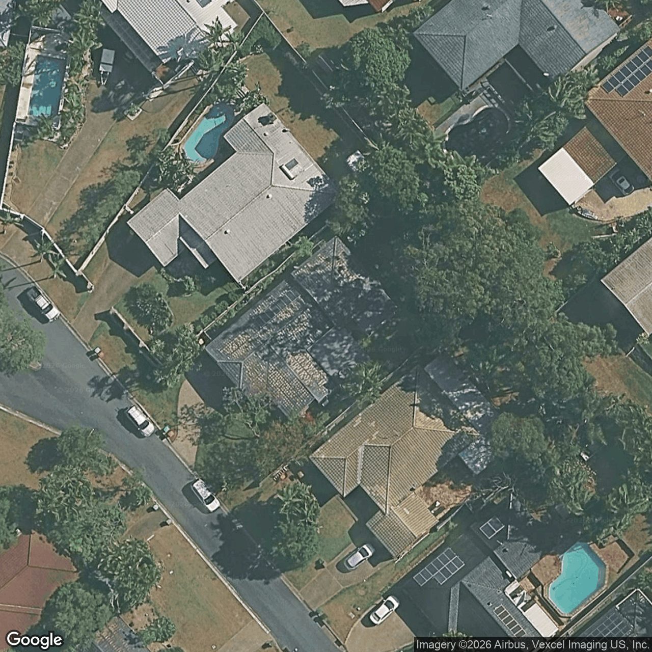 Aerial view of 13 Yowani Street, Robina QLD 4226
