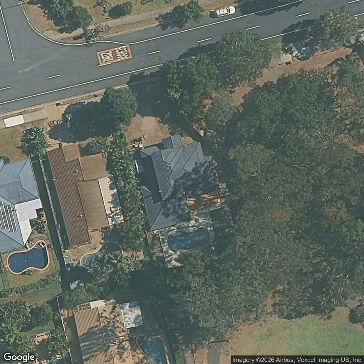 Aerial view of 72 Glen Eagles Drive, Robina QLD 4226