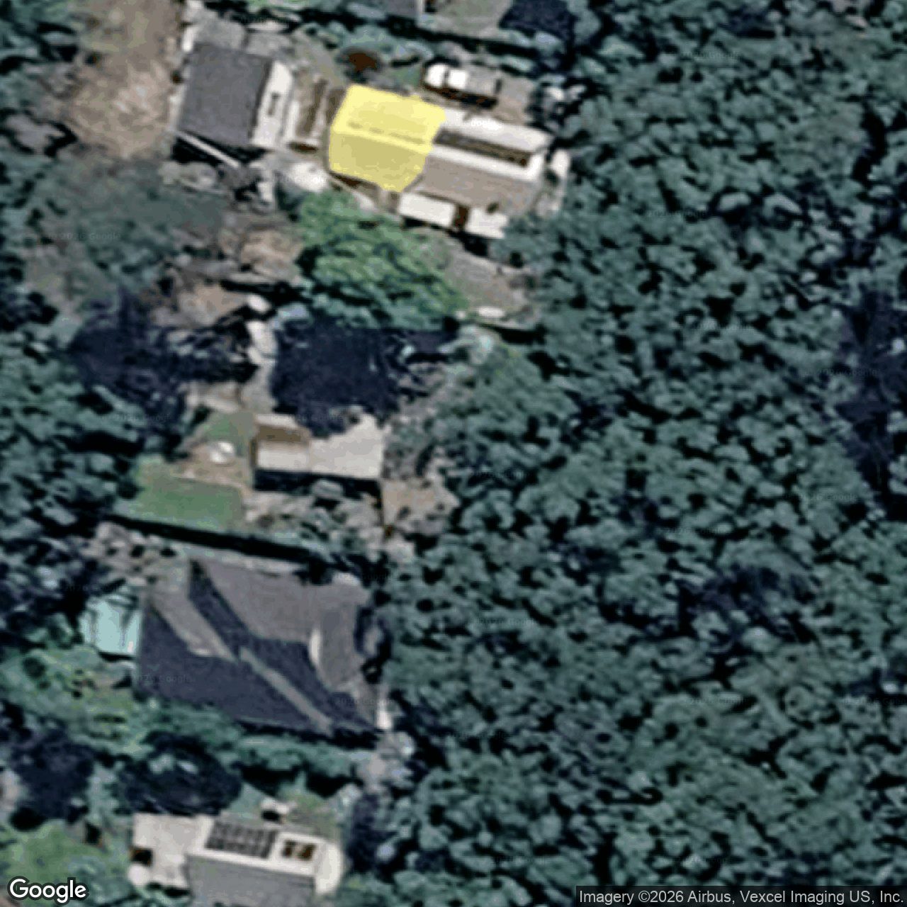 Aerial view of 2138 Springbrook Road, Springbrook QLD 4213
