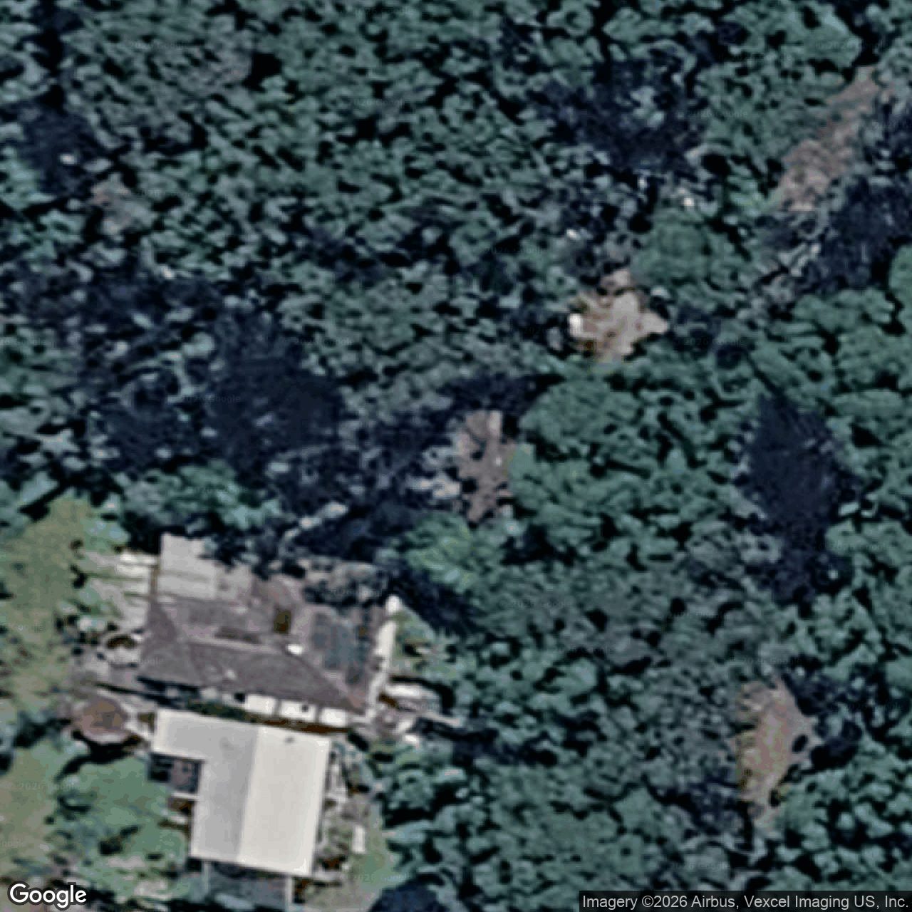 Aerial view of 2126 Springbrook Road, Springbrook QLD 4213