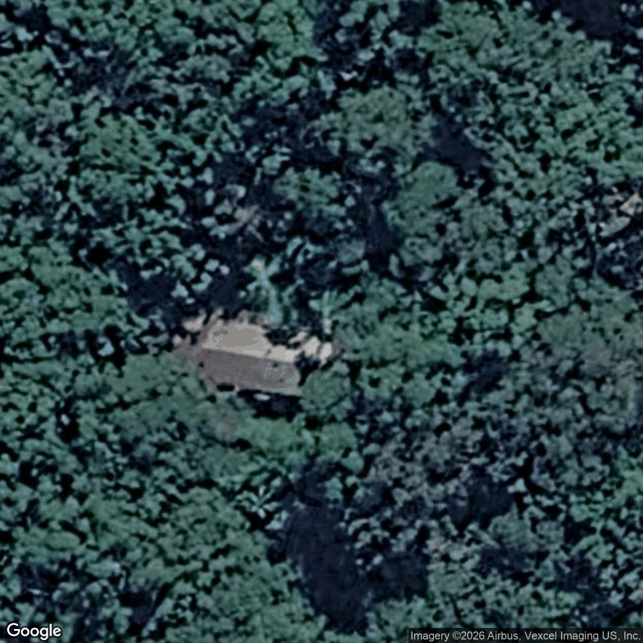 Aerial view of 2187 Springbrook Road, Springbrook QLD 4213