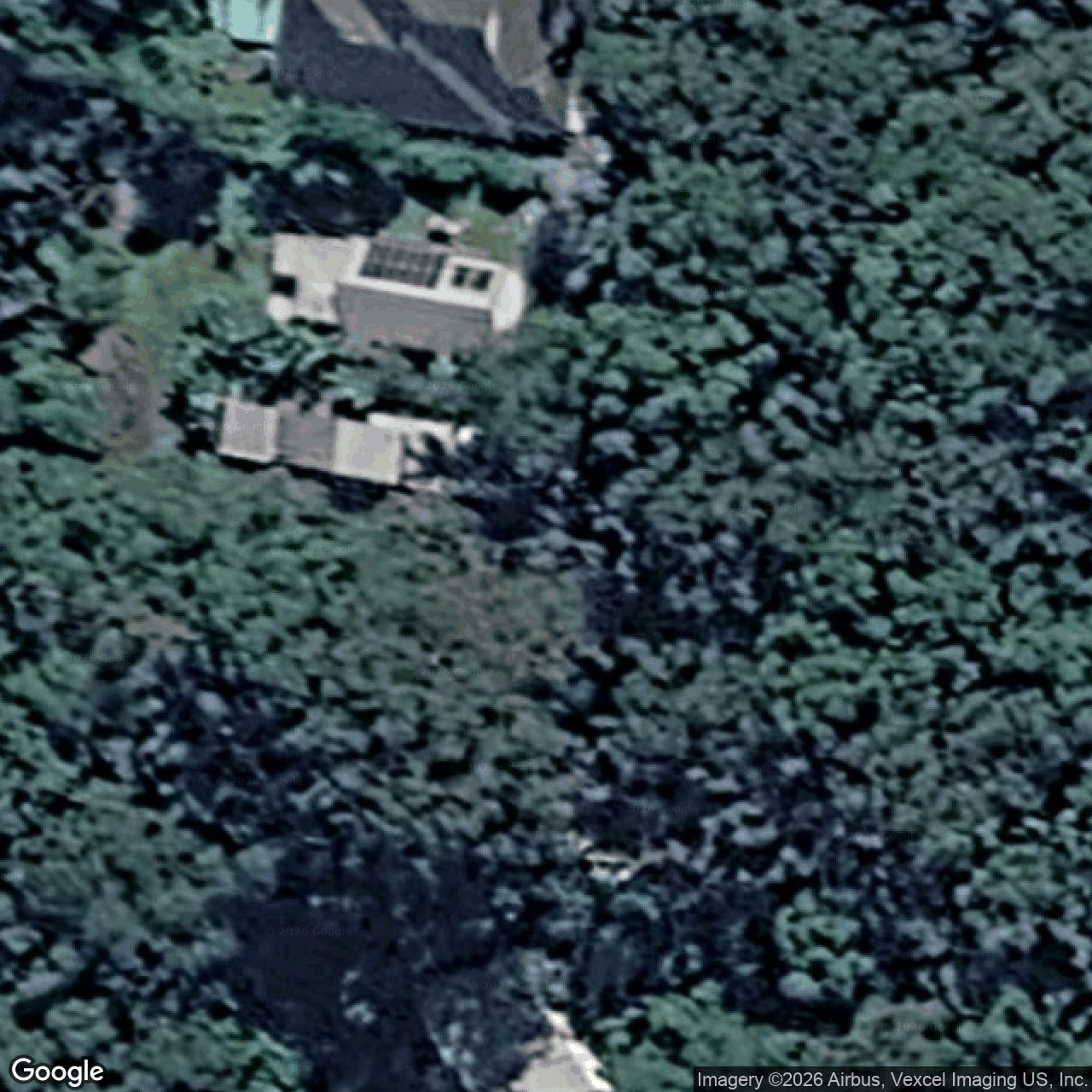 Aerial view of 2144 Springbrook Road, Springbrook QLD 4213