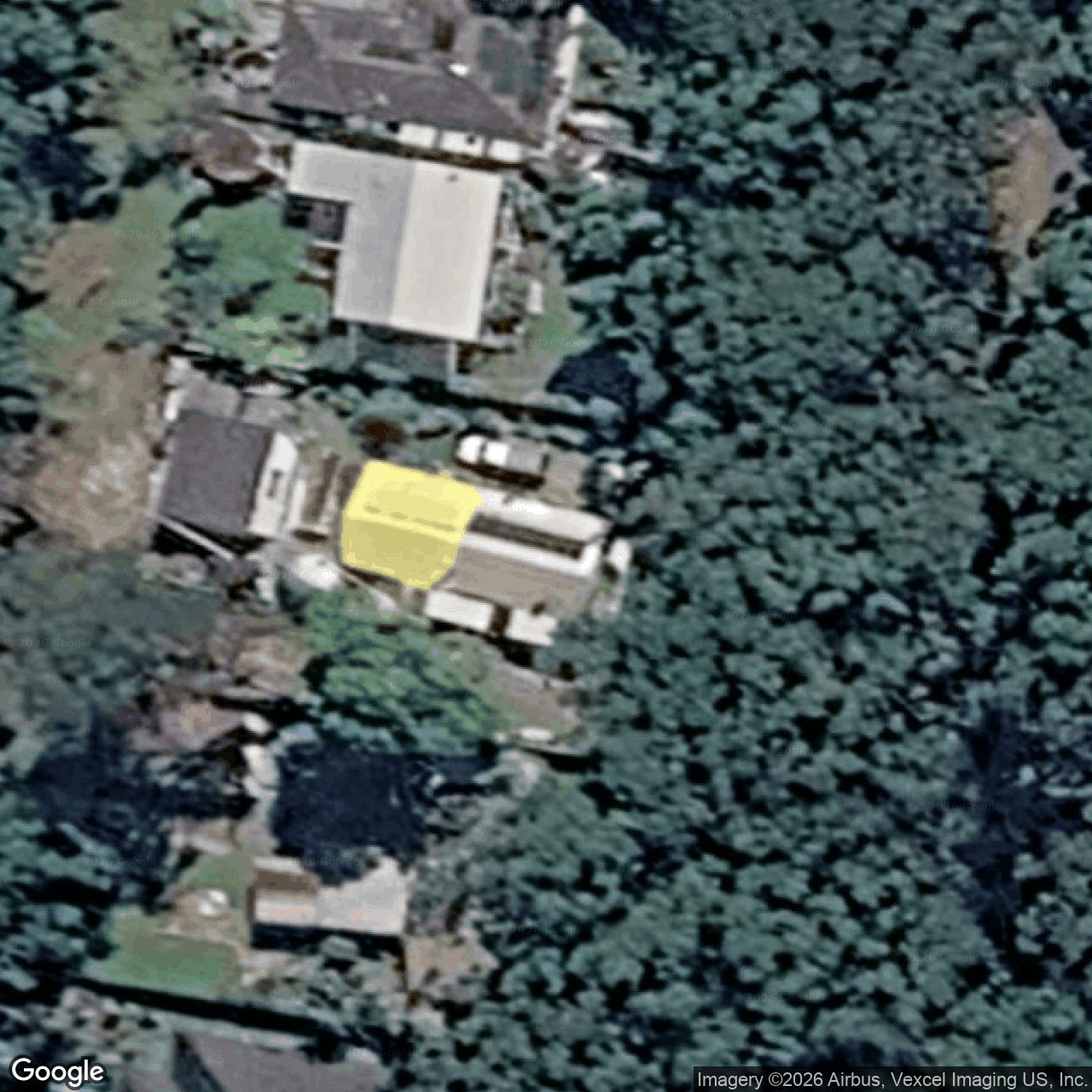 Aerial view of 2134 Springbrook Road, Springbrook QLD 4213