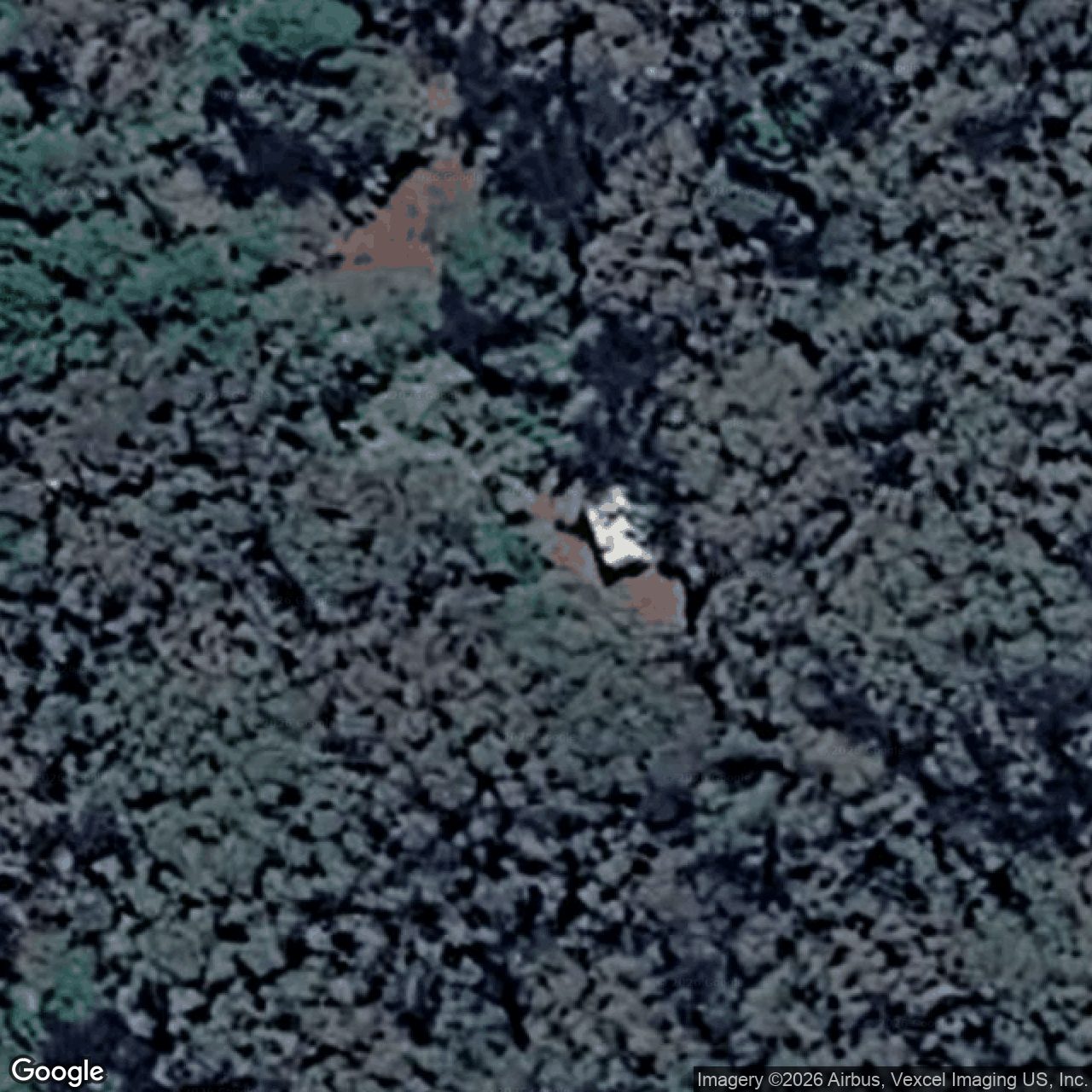 Aerial view of 34 Banksia Road, Springbrook QLD 4213