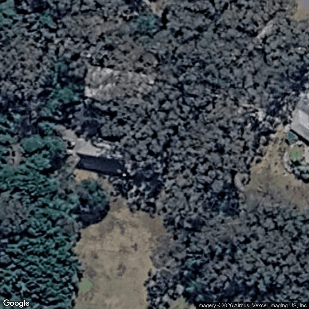 Aerial view of 2733 Springbrook Road, Springbrook QLD 4213