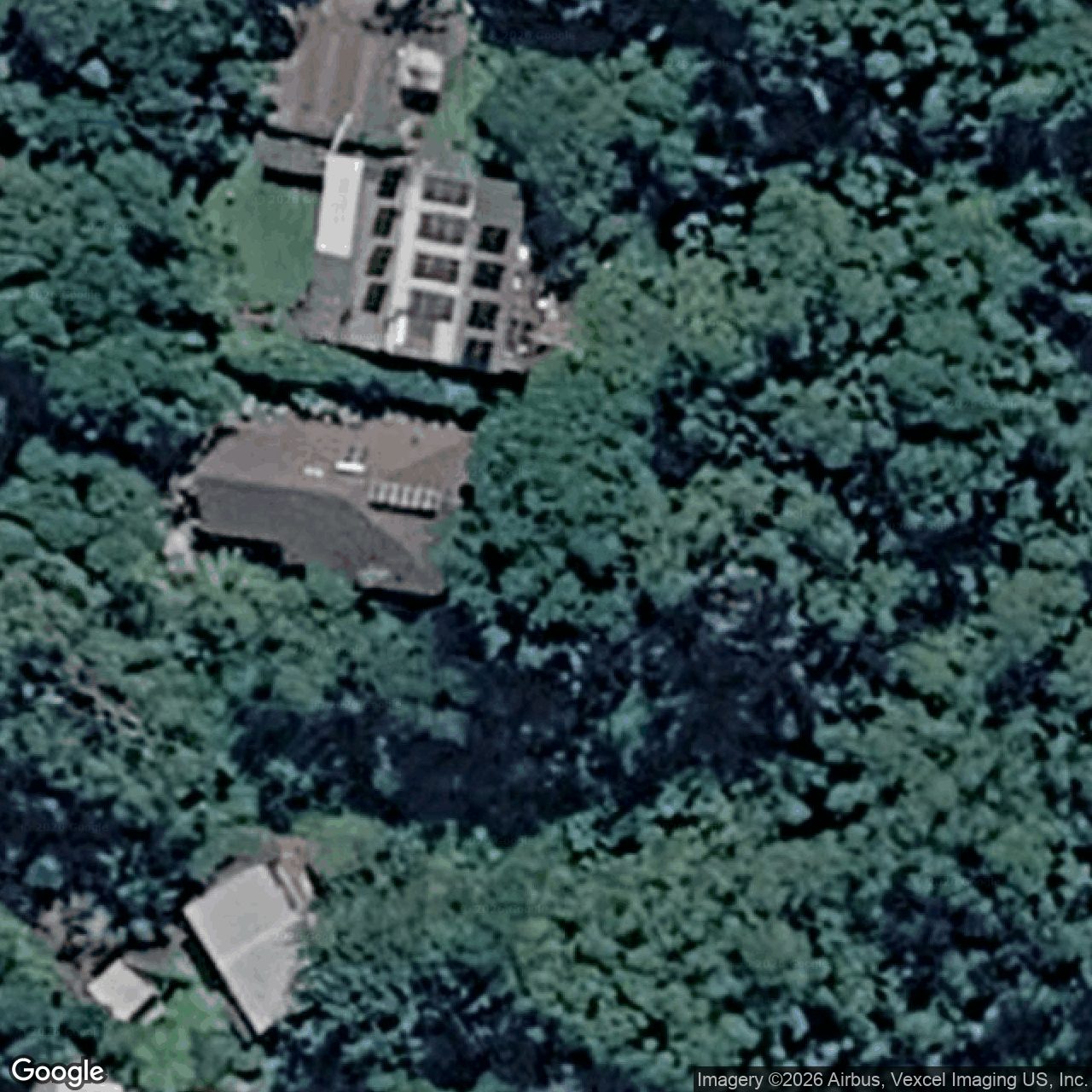 Aerial view of 51 Lyrebird Ridge Road, Springbrook QLD 4213