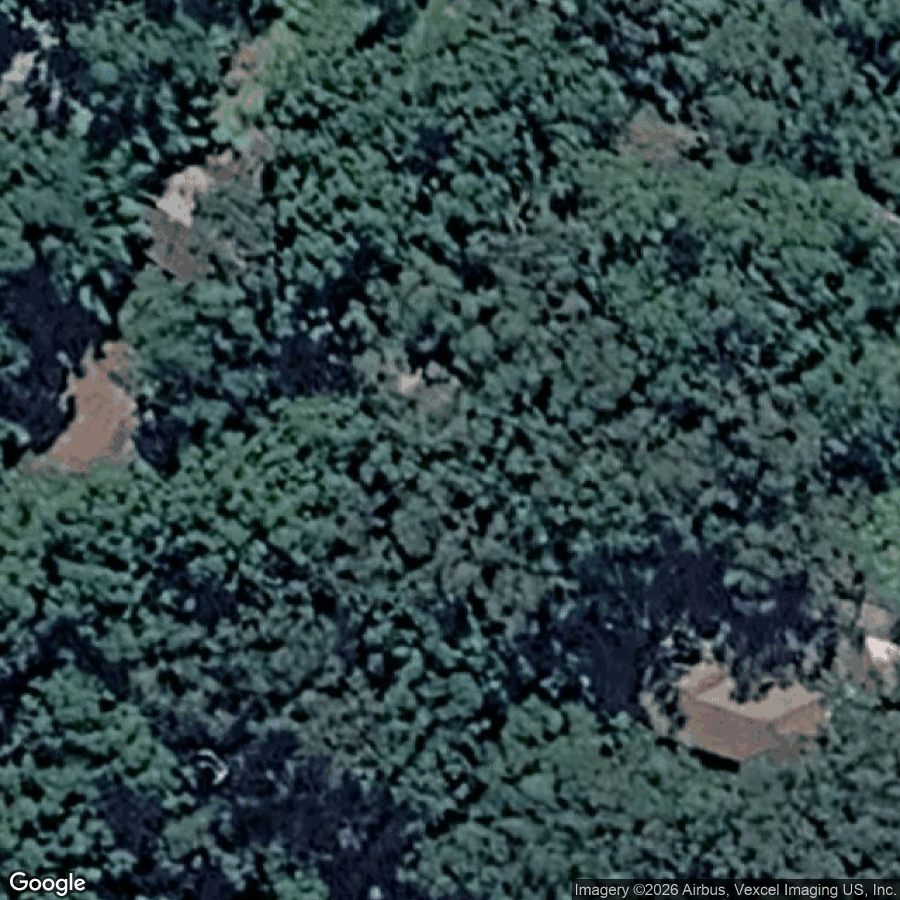 Aerial view of 3 Mimosa Road, Springbrook QLD 4213