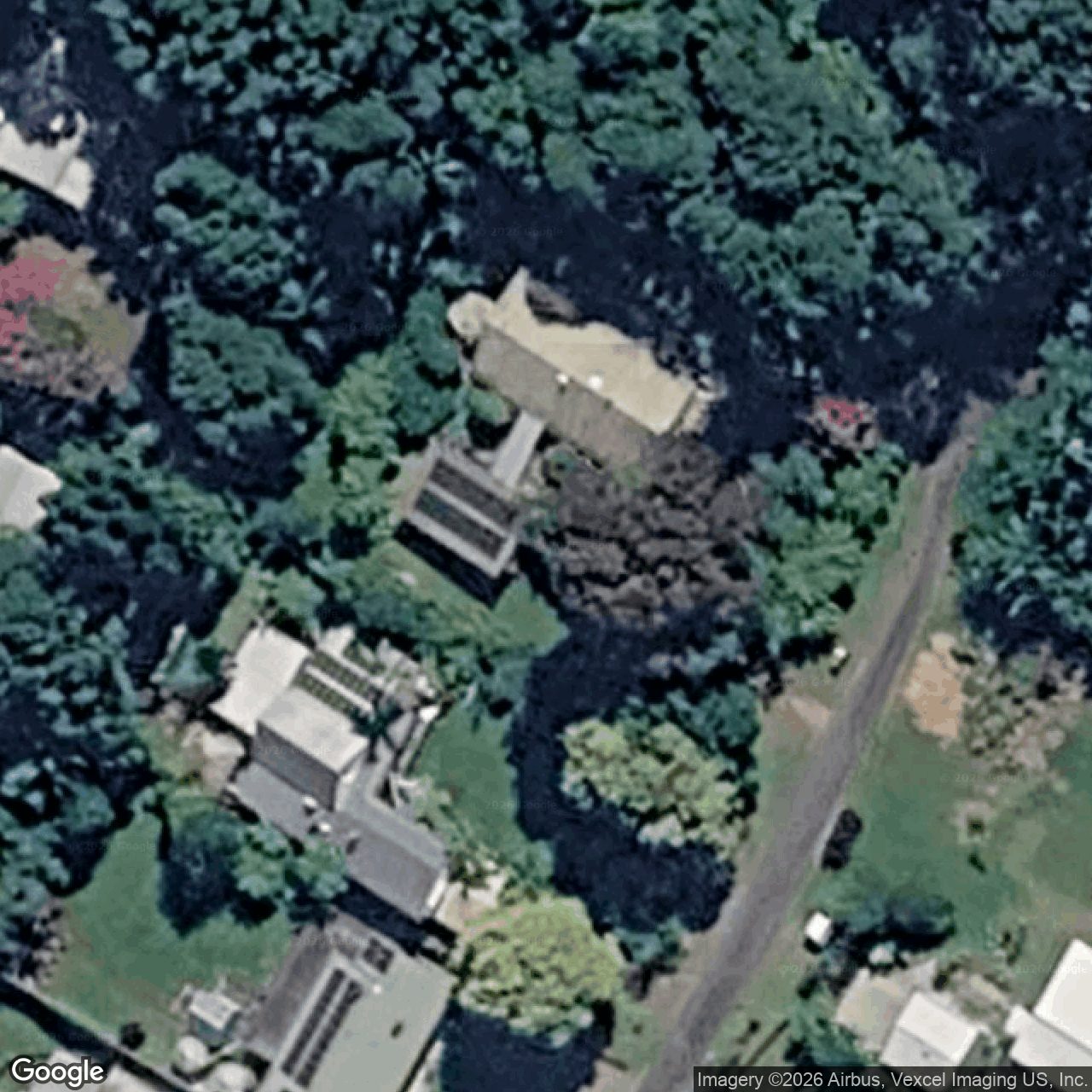 Aerial view of 36 Lloyds Road, Springbrook QLD 4213