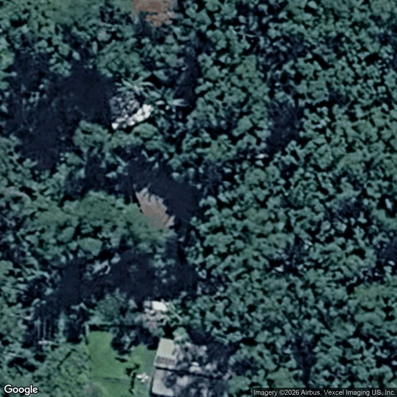 Aerial view of 2222 Springbrook Road, Springbrook QLD 4213