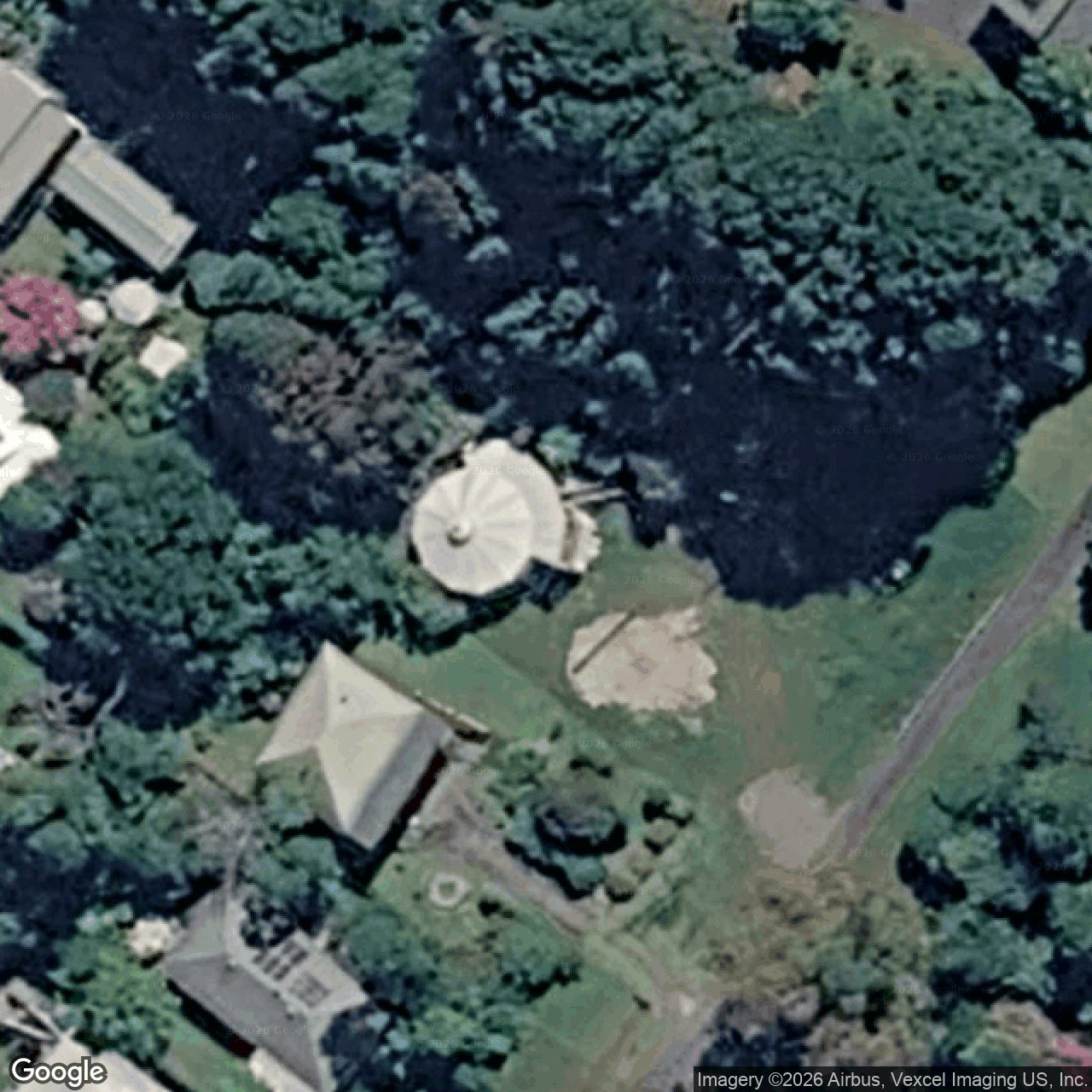 Aerial view of 16 Lloyds Road, Springbrook QLD 4213