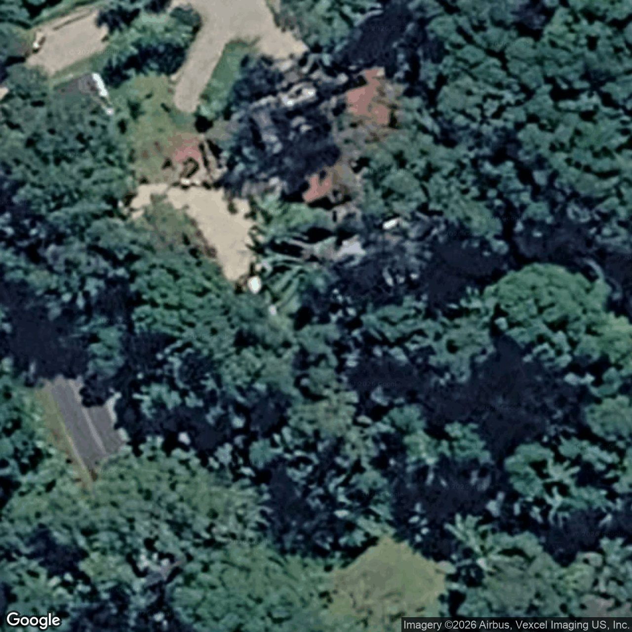 Aerial view of 2285 Springbrook Road, Springbrook QLD 4213