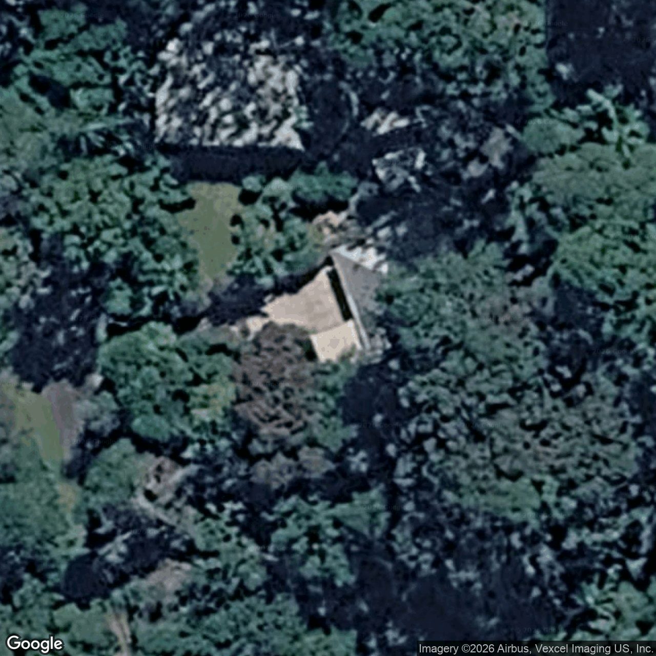 Aerial view of 2271 Springbrook Road, Springbrook QLD 4213
