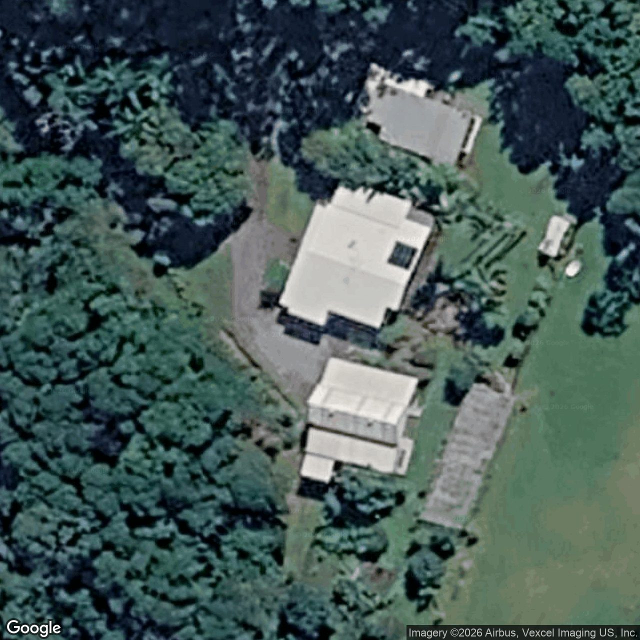 Aerial view of 3 Gwongorella Parade, Springbrook QLD 4213