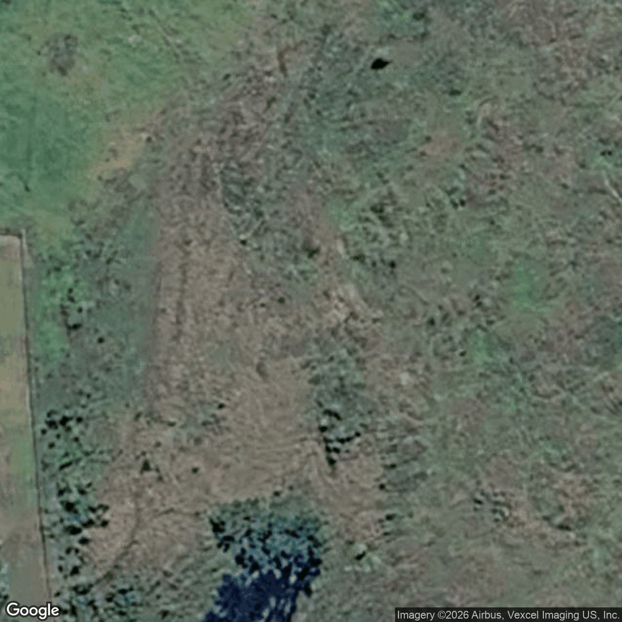 Aerial view of 651 Pine Creek Road, Springbrook QLD 4213