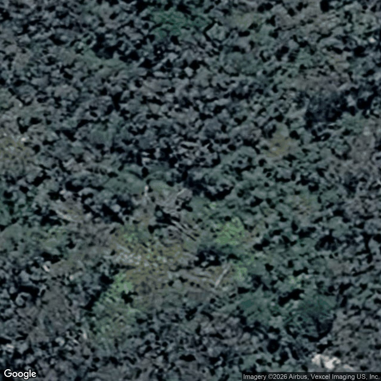 Aerial view of 2889 Springbrook Road, Springbrook QLD 4213