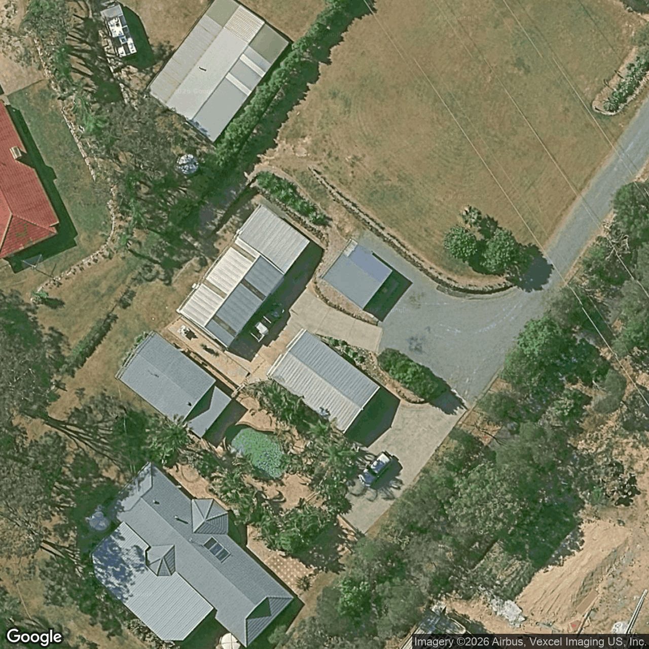 Aerial view of 381 Worongary Road, Tallai, QLD 4213