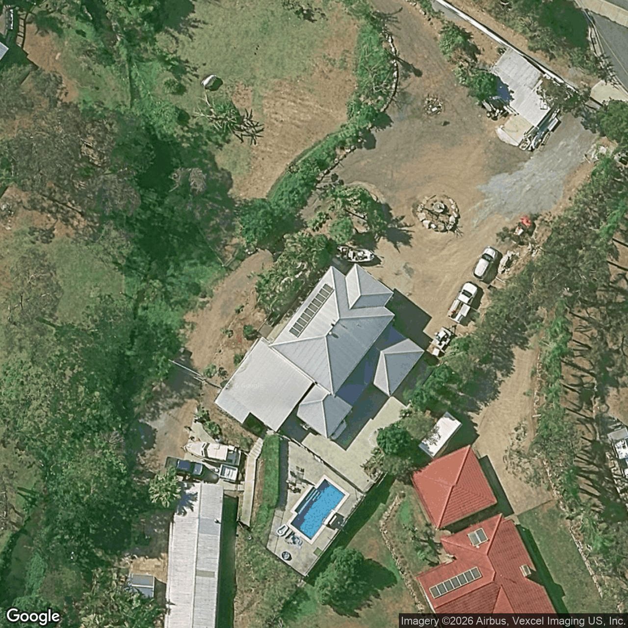 Aerial view of 391 Worongary Road, Tallai QLD 4213