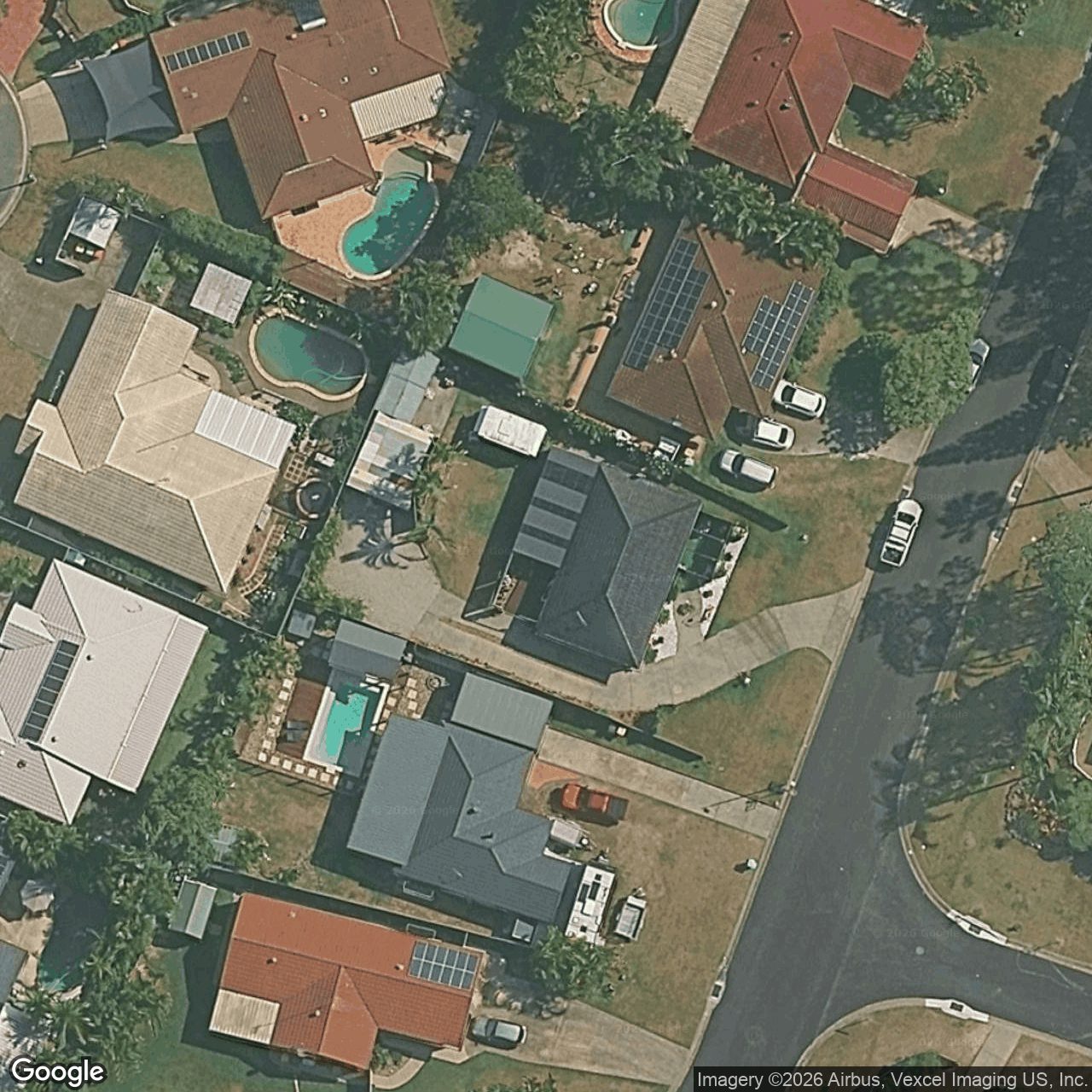 Aerial view of 33 Mission Drive, Tallai QLD 4213