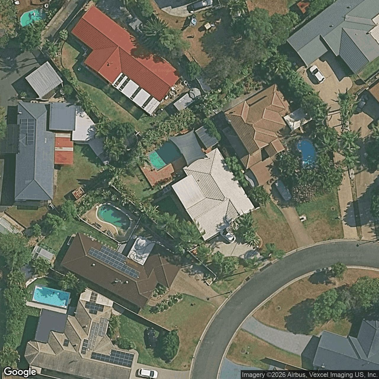 Aerial view of 17 Ballarat Court, Tallai QLD 4213
