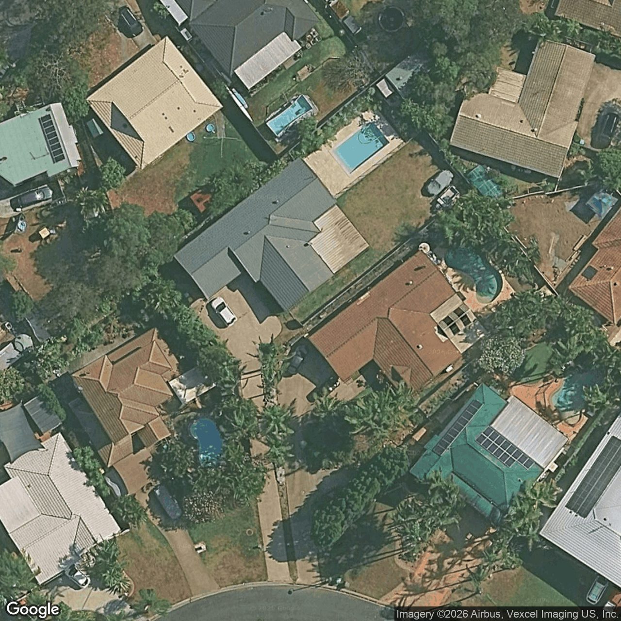 Aerial view of 13 Ballarat Court, Tallai QLD 4213