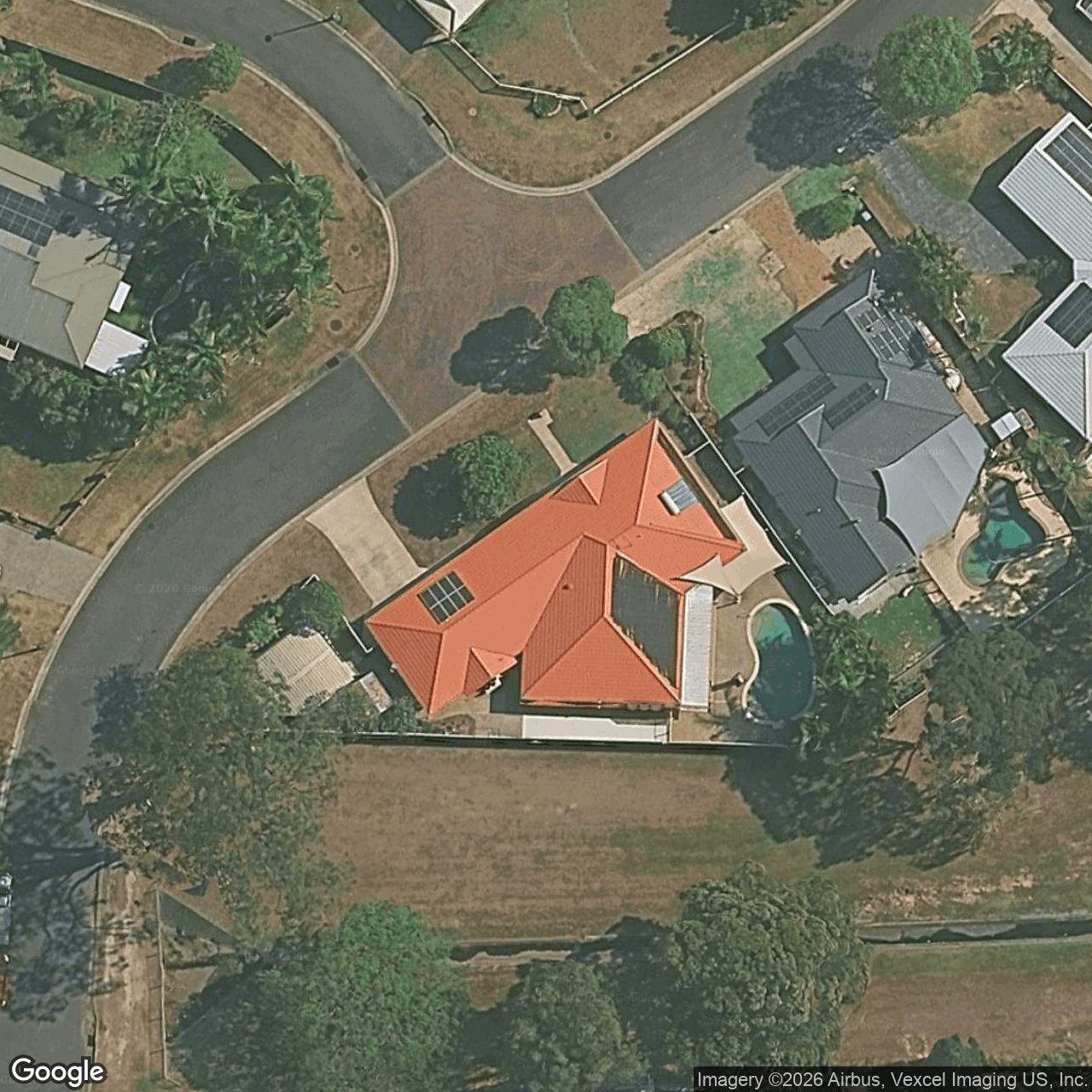 Aerial view of 9 Bendigo Crescent, Tallai QLD 4213