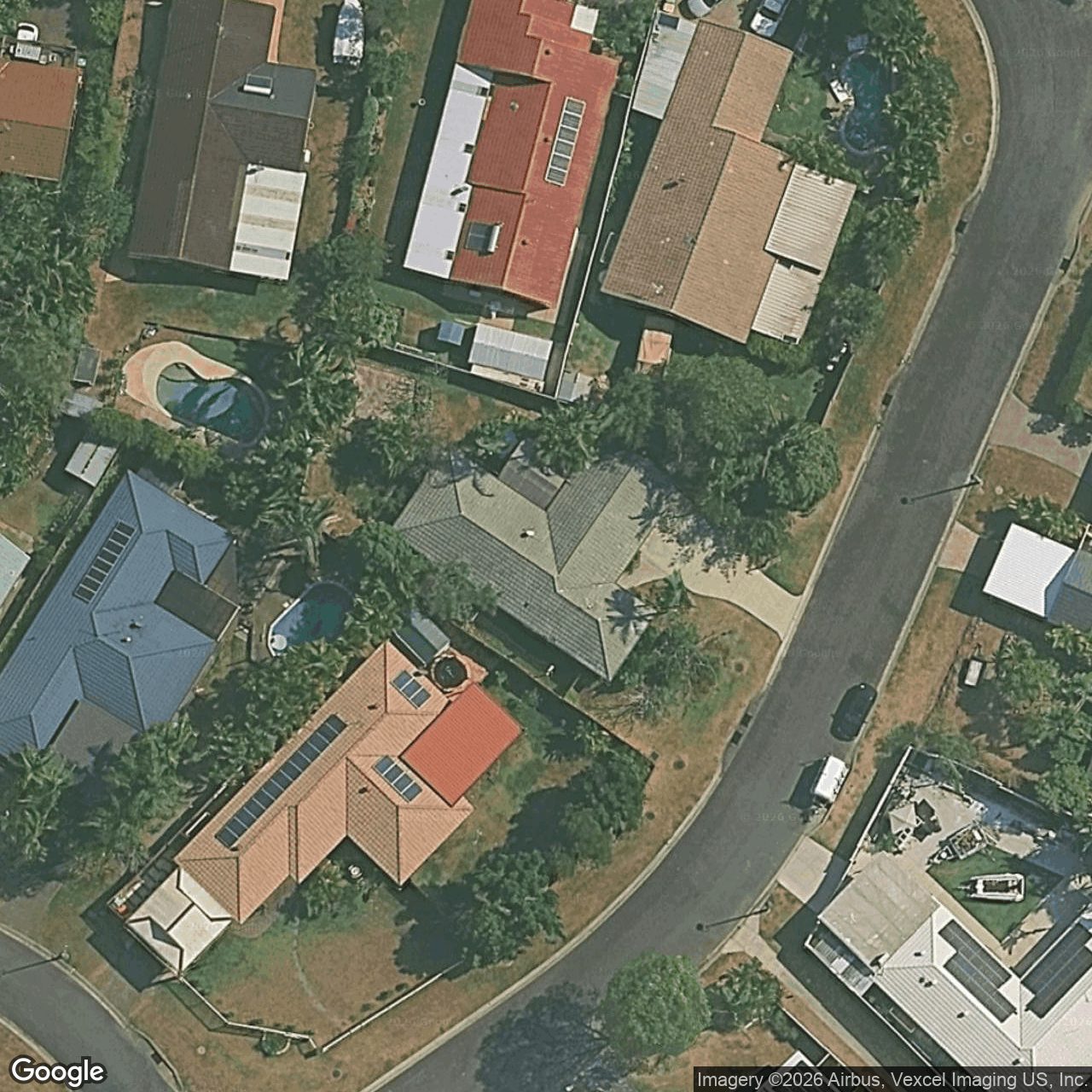Aerial view of 18 Bendigo Crescent, Tallai QLD 4213