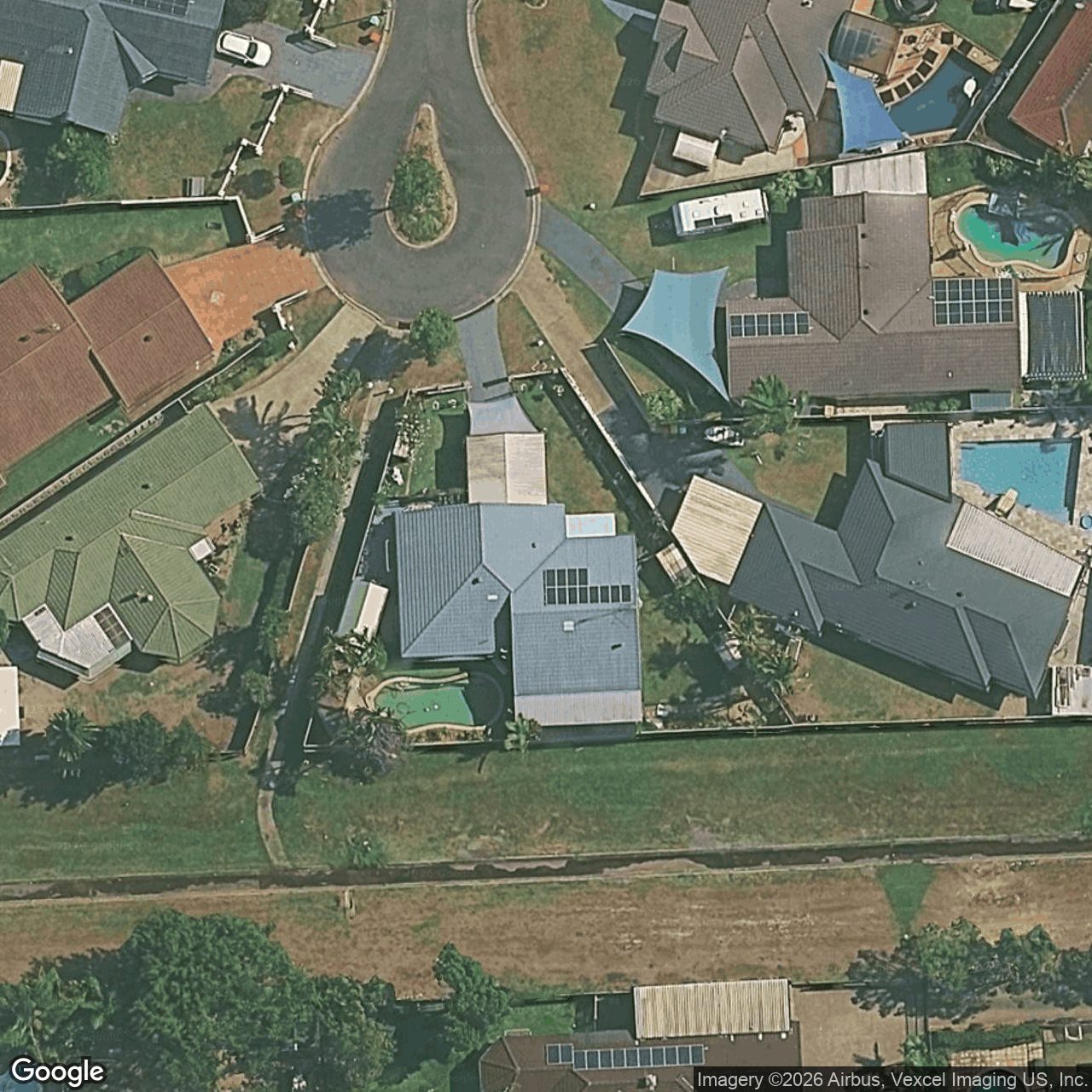 Aerial view of 14 Ballarat Court, Tallai QLD 4213