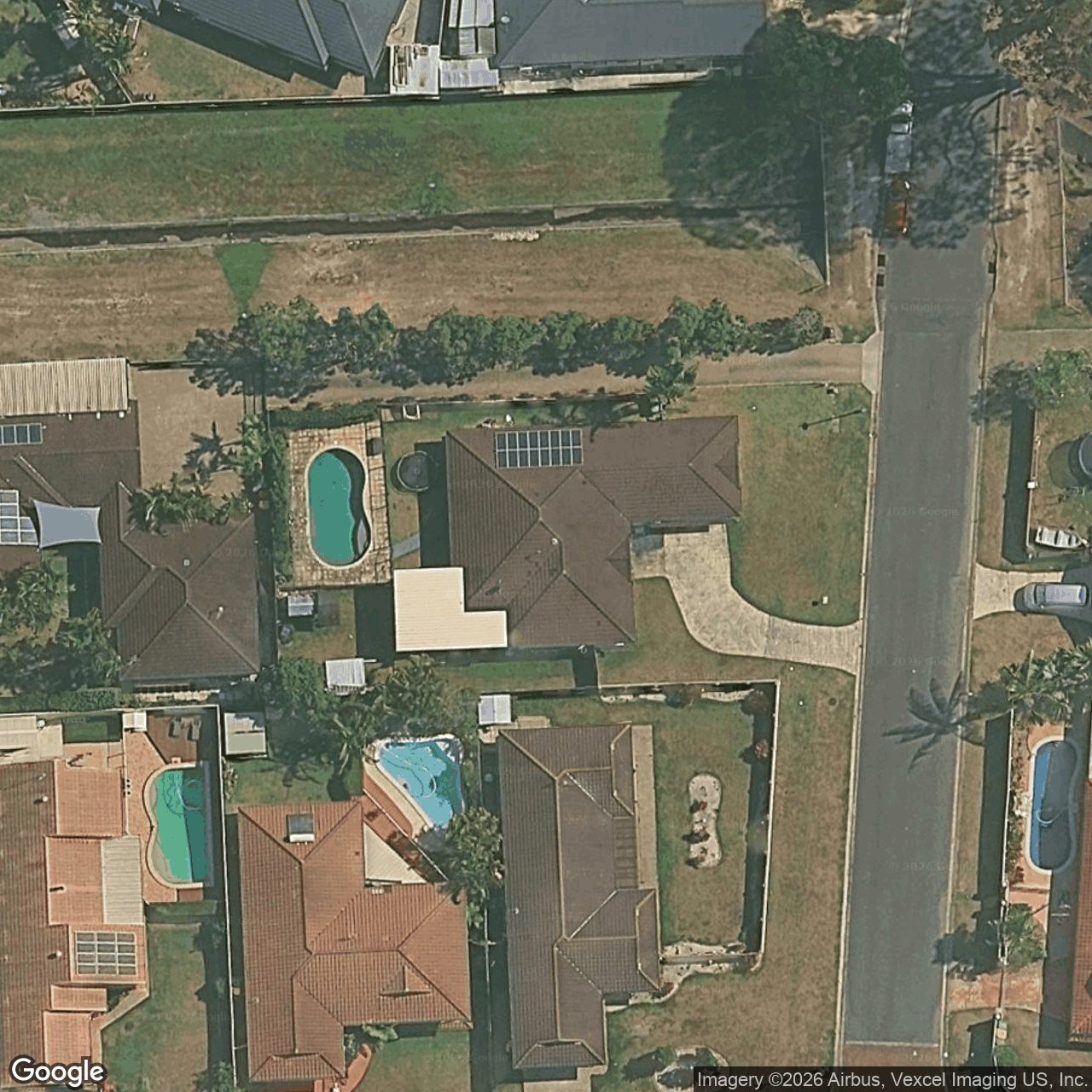 Aerial view of 4 Bendigo Crescent, Tallai QLD 4213