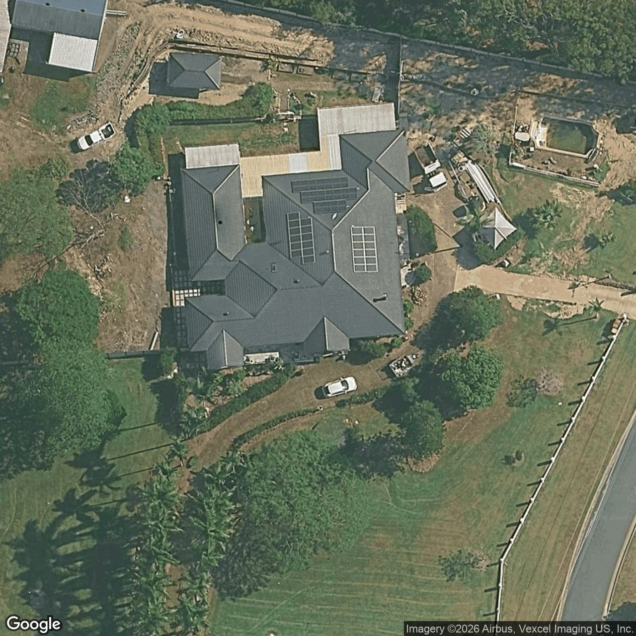 Aerial view of 1 Tarawara Avenue, Tallai QLD 4213