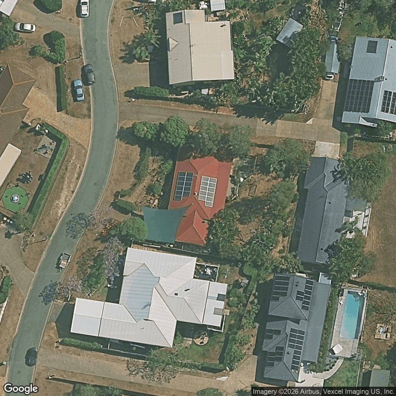 Aerial view of 27 Settlement Court, Tallai QLD 4213