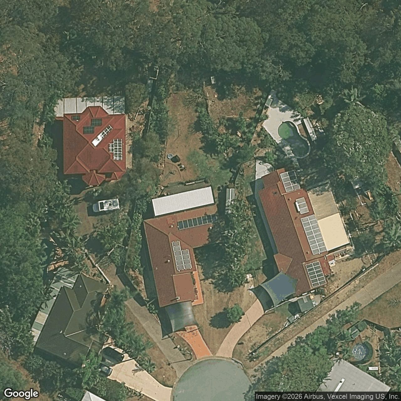 Aerial view of 40 Settlement Court, Tallai QLD 4213