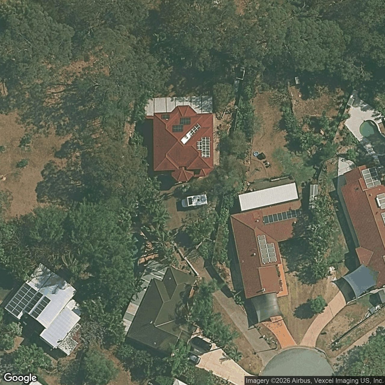 Aerial view of 38 Settlement Court, Tallai QLD 4213