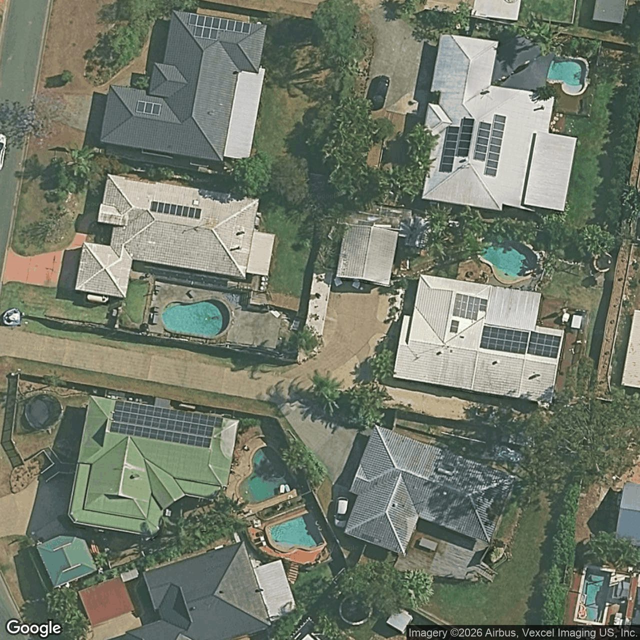 Aerial view of 15 Settlement Court, Tallai QLD 4213