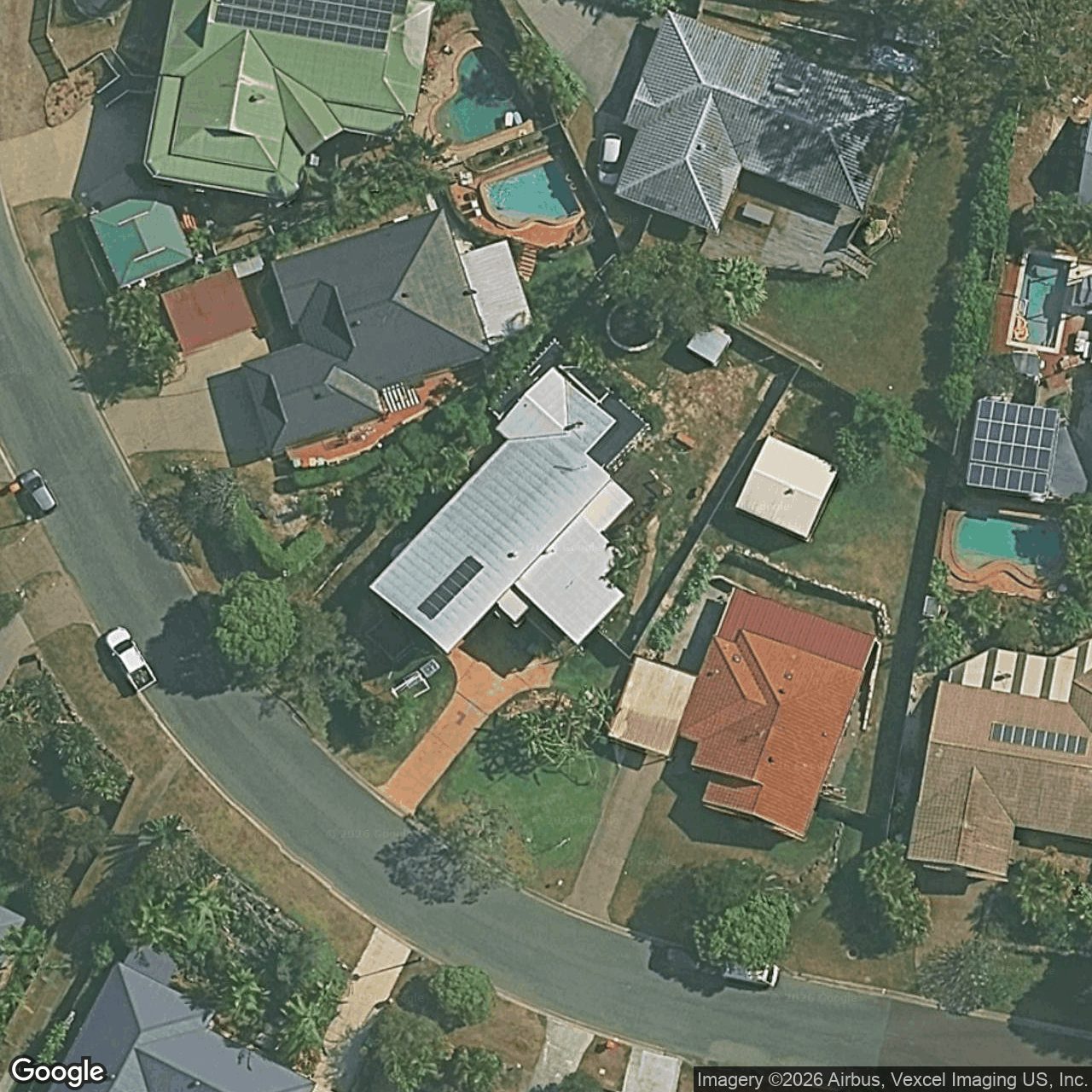 Aerial view of 7 Settlement Court, Tallai QLD 4213
