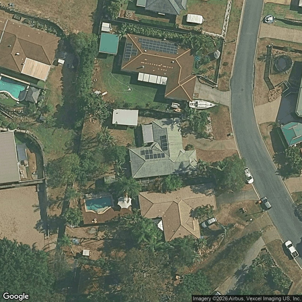 Aerial view of 20 Settlement Court, Tallai QLD 4213