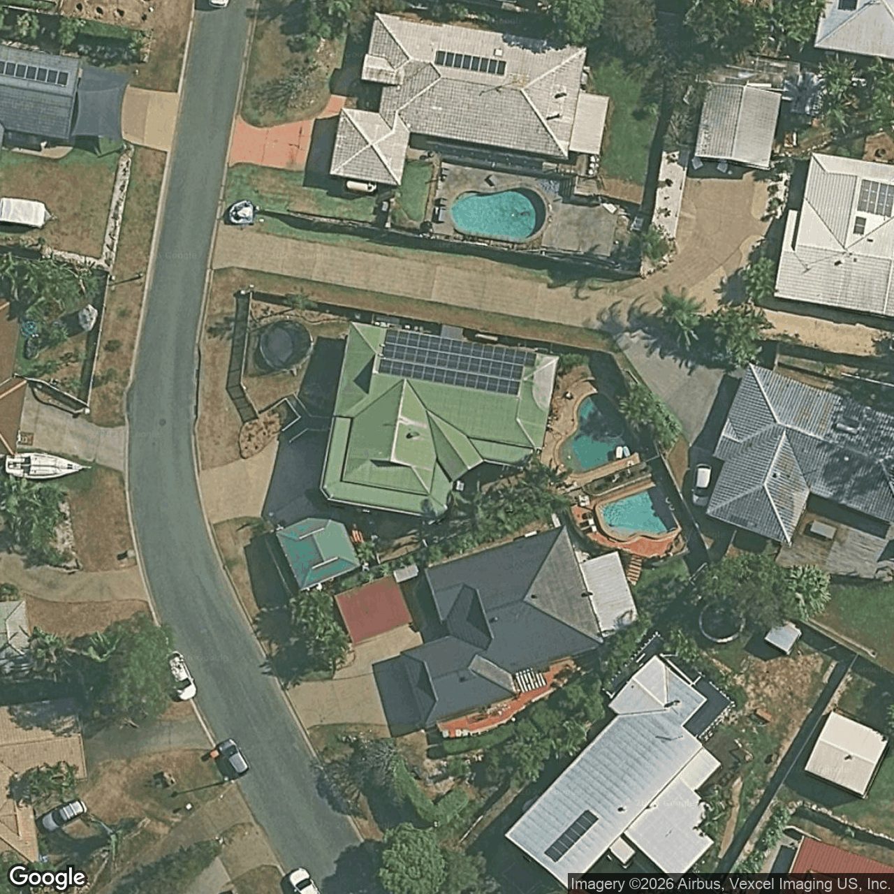 Aerial view of 11 Settlement Court, Tallai QLD 4213