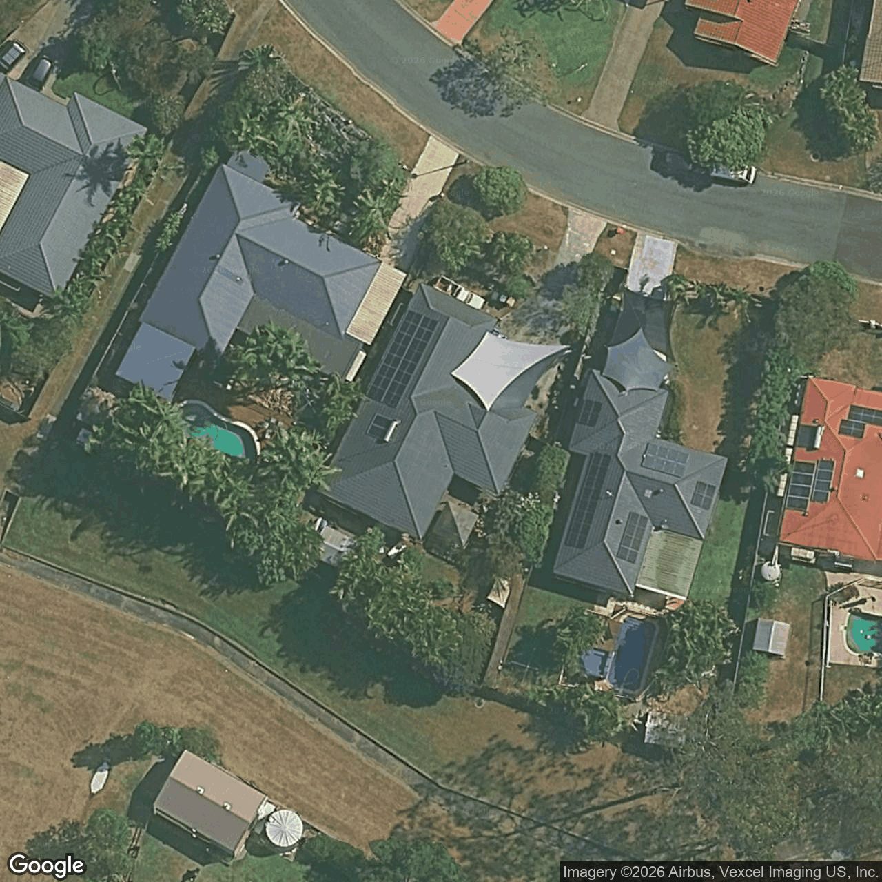 Aerial view of 8 Settlement Court, Tallai QLD 4213