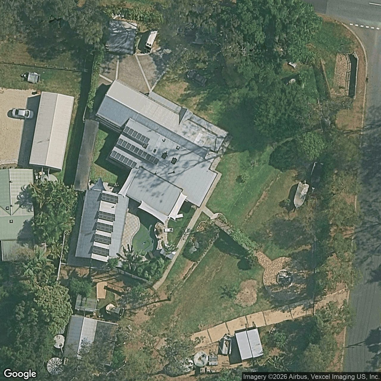 Aerial view of 12 Tallai Road, Tallai QLD 4213