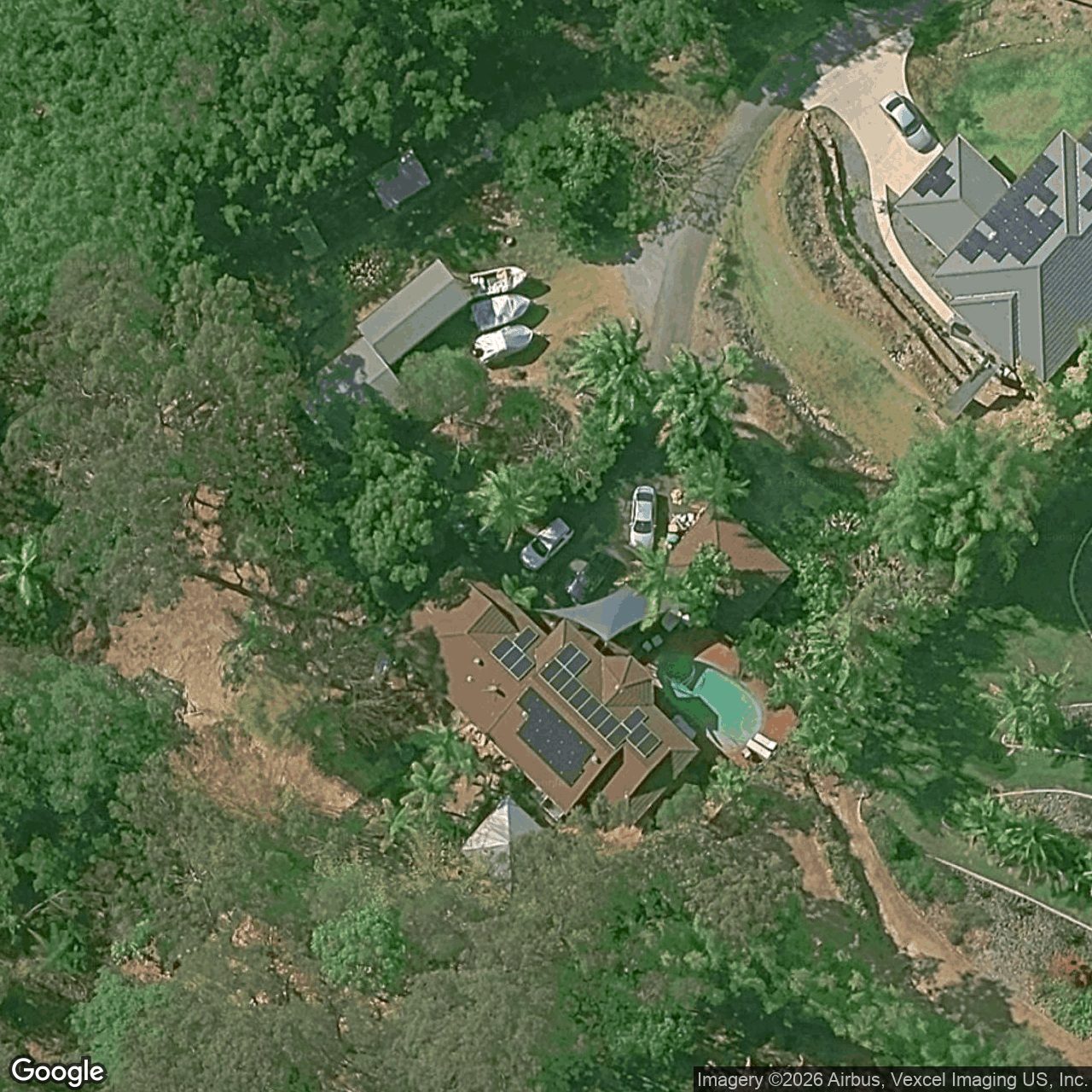 Aerial view of 40A Veronica Drive, Tallai QLD 4213