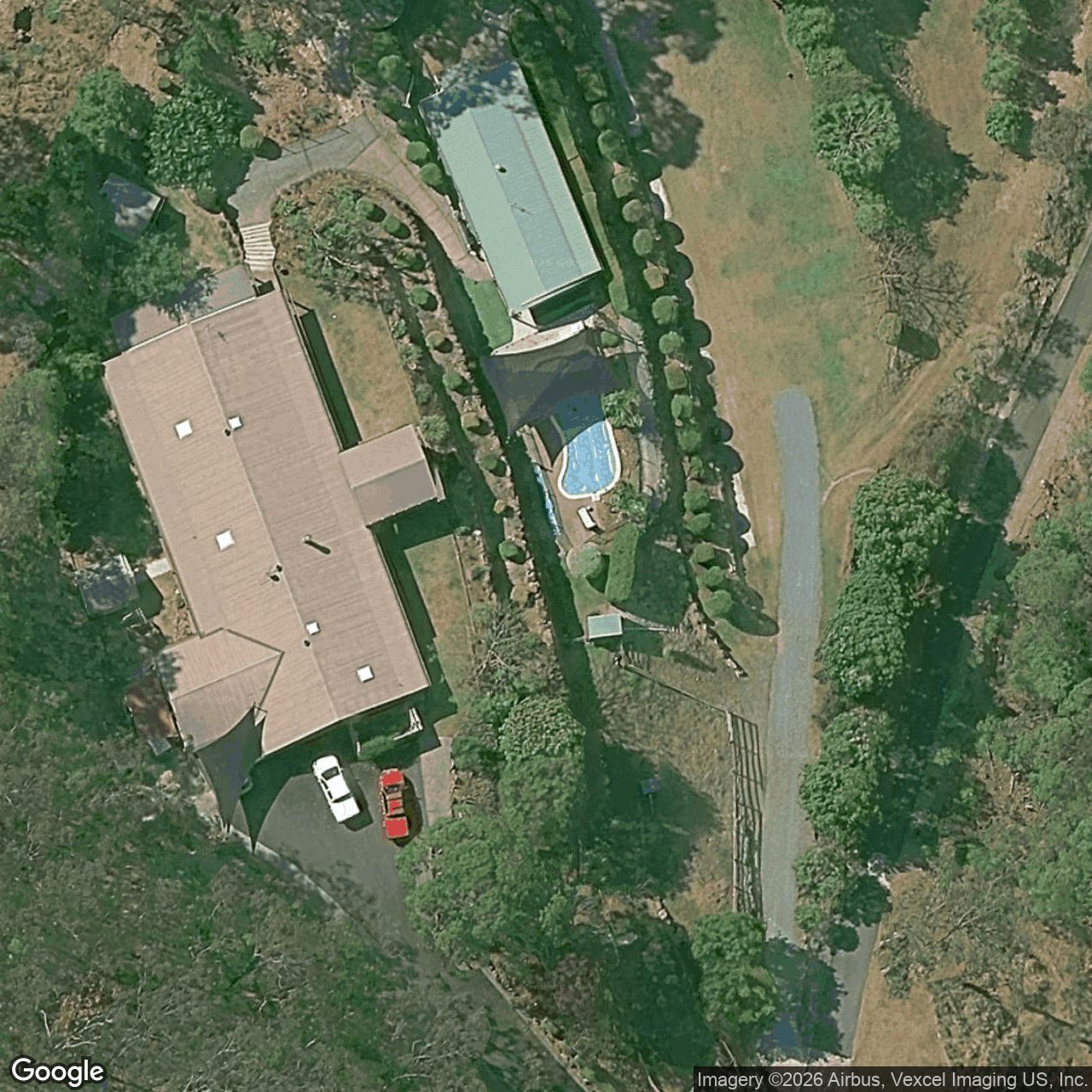 Aerial view of 59 Uplands Court, Tallai QLD 4213