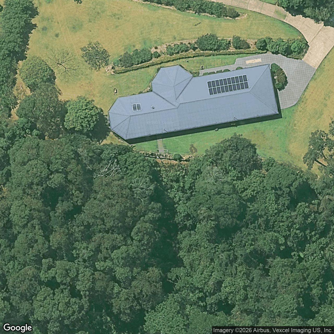 Aerial view of 18 Des Quinlan Crescent, Tallebudgera QLD 4228