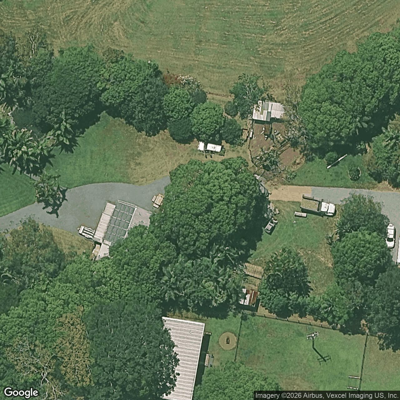 Aerial view of 215 Tallebudgera Connection Road, Tallebudgera QLD 4228