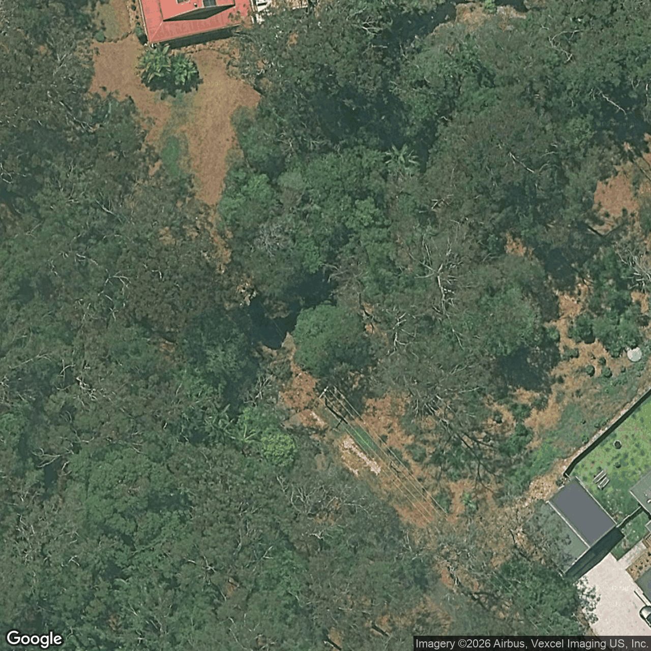 Aerial view of 274 Trees Road, Tallebudgera QLD 4228