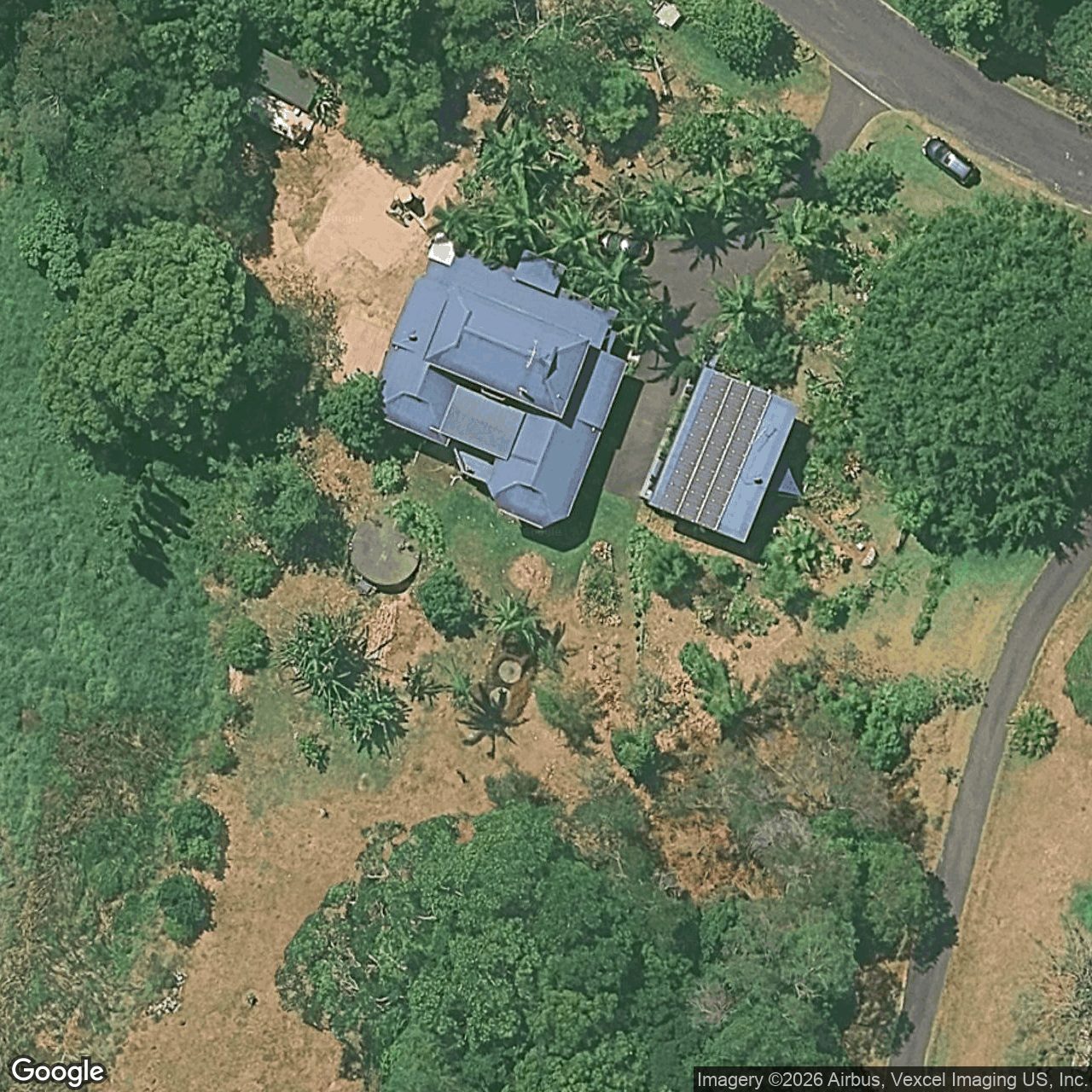 Aerial view of 10 Des Quinlan Crescent, Tallebudgera QLD 4228