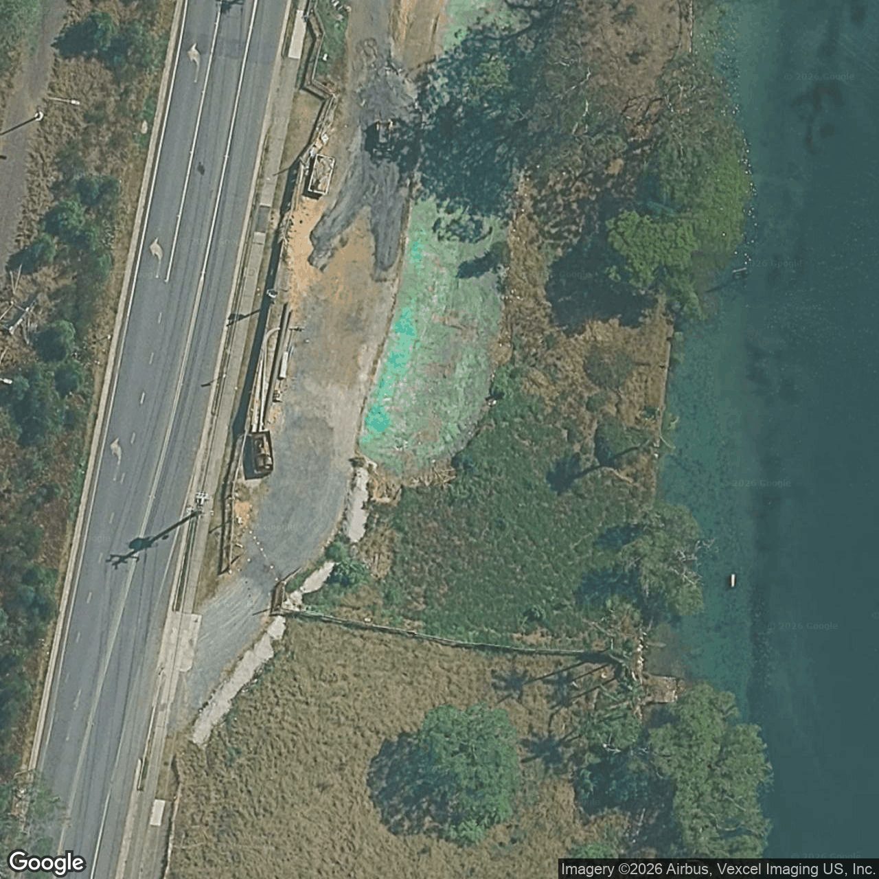 Aerial view of 48 Tallebudgera Creek Road, Tallebudgera QLD 4228