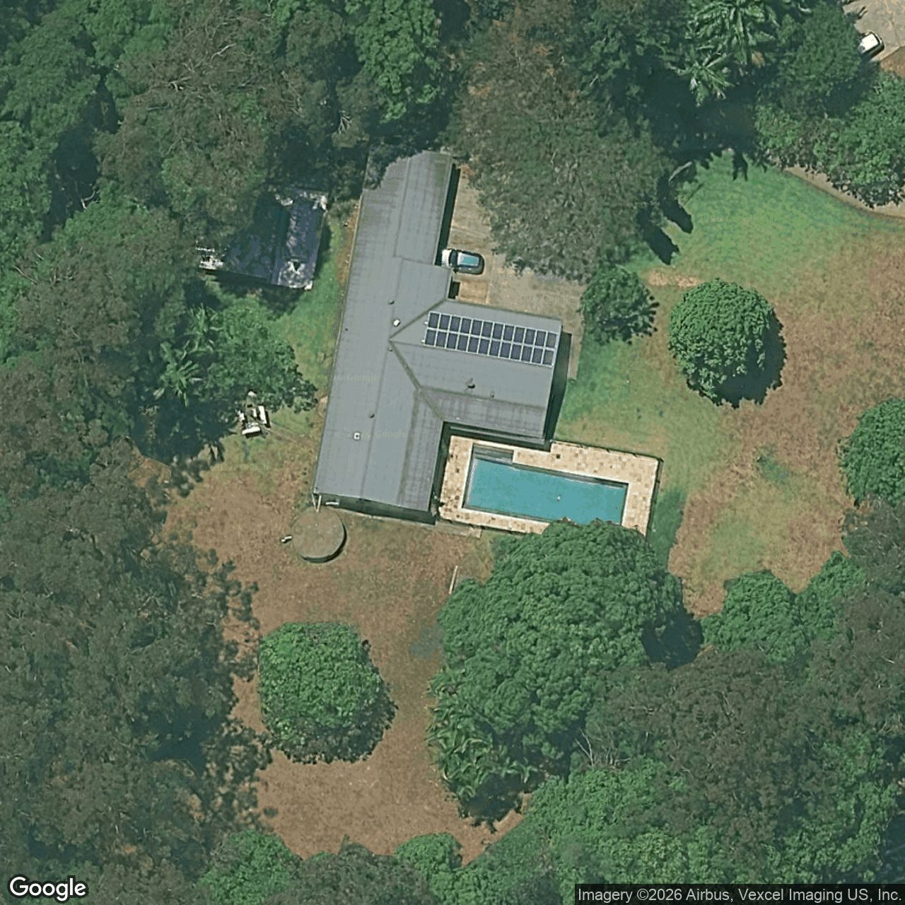 Aerial view of 188 Trees Road, Tallebudgera QLD 4228