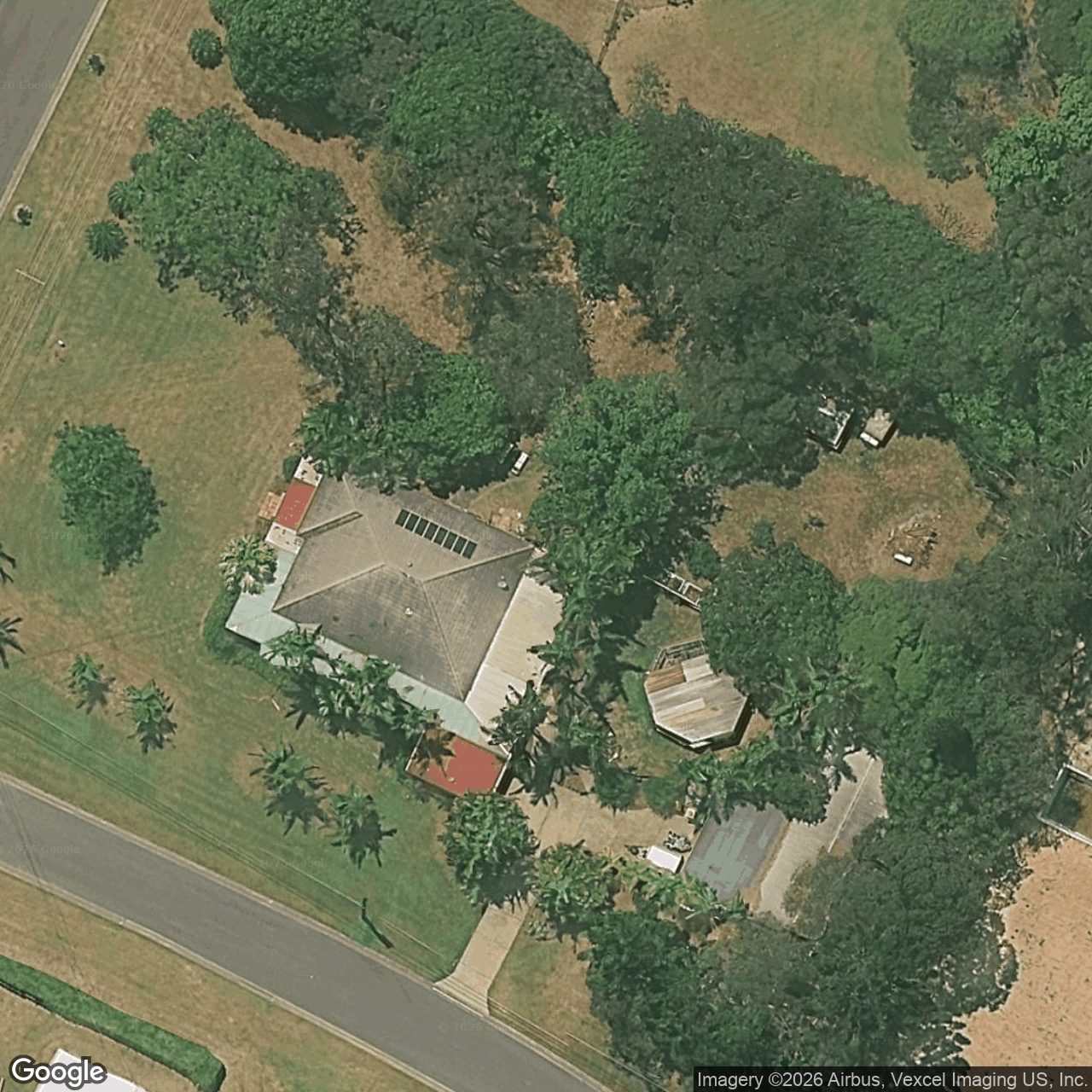 Aerial view of 51 Valley Drive, Tallebudgera QLD 4228