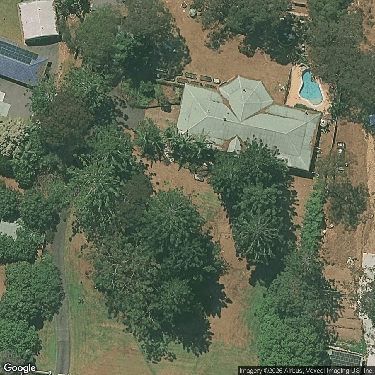 Aerial view of 106 Valley Drive, Tallebudgera QLD 4228