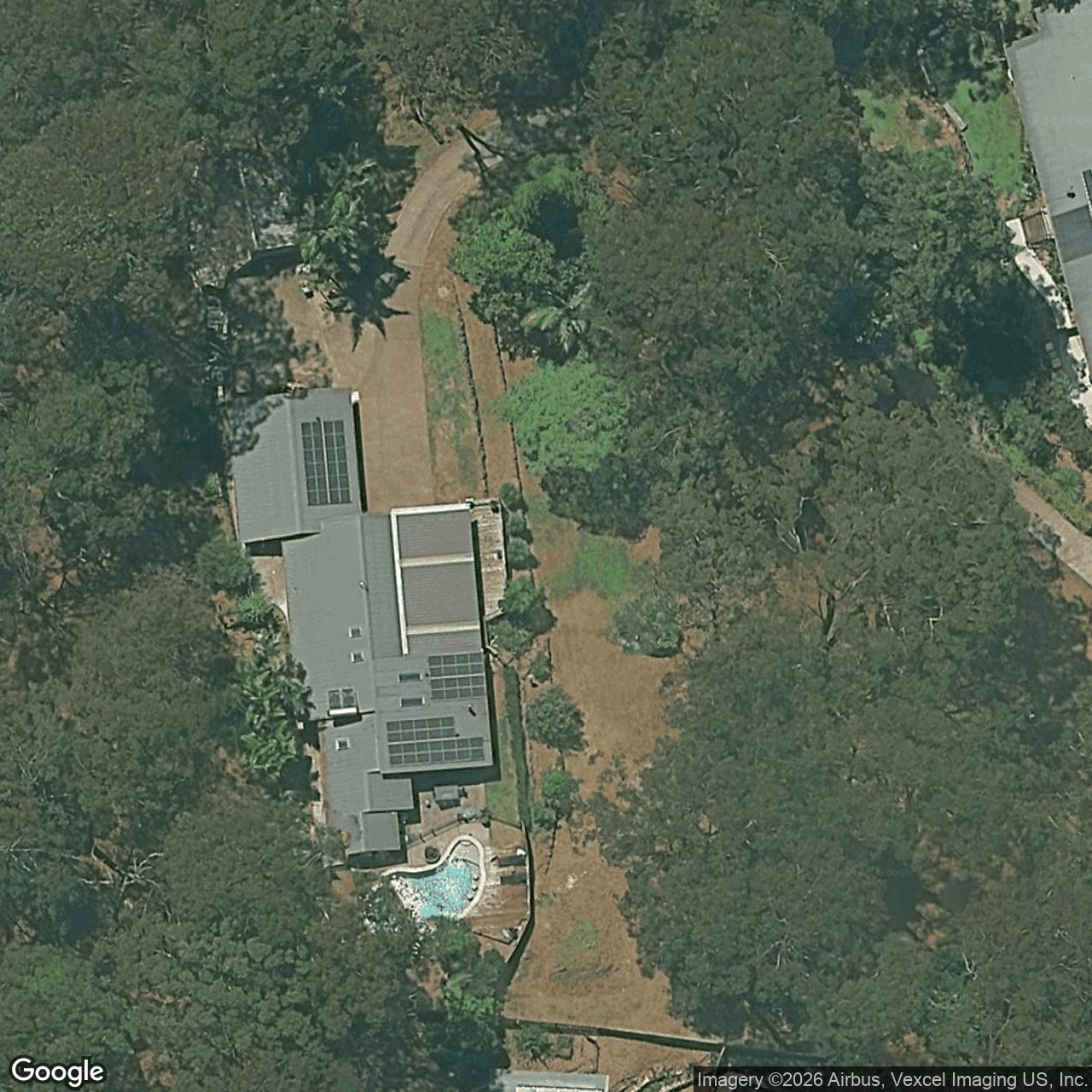 Aerial view of 8 Kooringal Court, Tallebudgera QLD 4228
