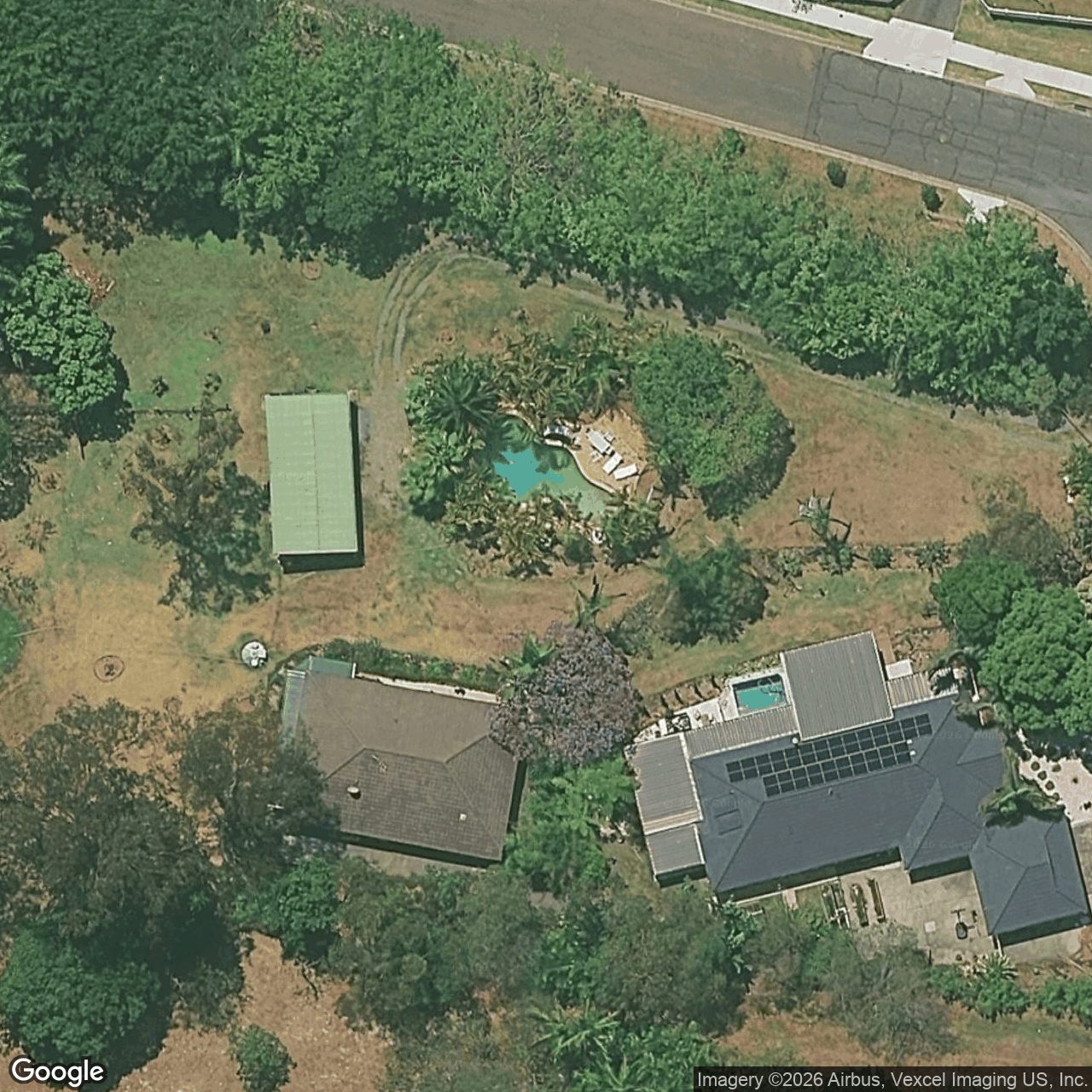 Aerial view of 1 Northbow Court, Tallebudgera QLD 4228